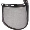 Ergodyne 8999 Mesh Face Shield Replacement For HH & SH, Black 60253